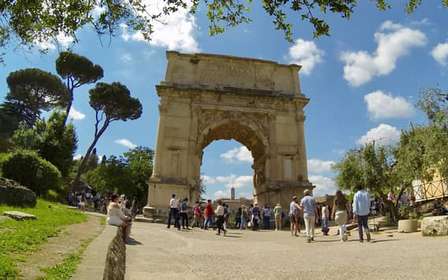 Tour guidato Foro Romano e Palatino con cuffie
