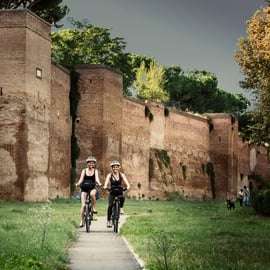 Tour in e-bike della Via Appia Antica e Caffarella