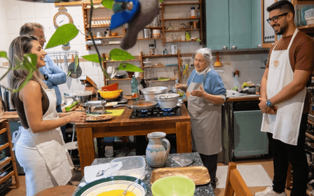 Corso di cucina romana a Testaccio con pasta fresca