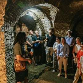 Roma: Tour sotterraneo delle cripte e delle catacombe con trasferimenti