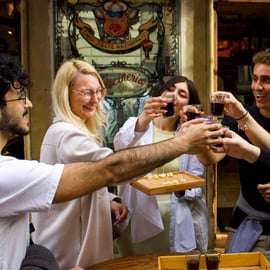 Roma: Tour gastronomico guidato a Trastevere