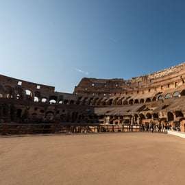 Roma: Tour guidato del Colosseo, dell'Arena, dei Fori e del Palatino