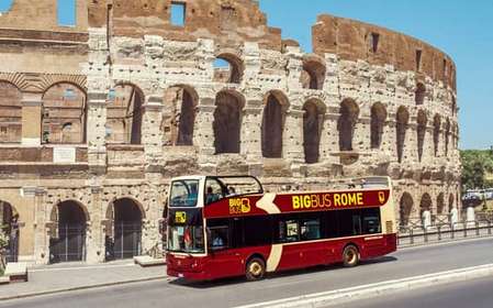 Roma: Tour panoramico in autobus con audioguida