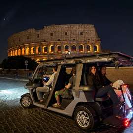 Tour privato in golf cart a Roma, scoperto