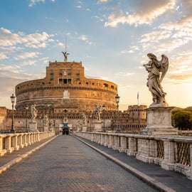 Roma: Castel Sant'Angelo Biglietto con linea prioritaria e audioguida