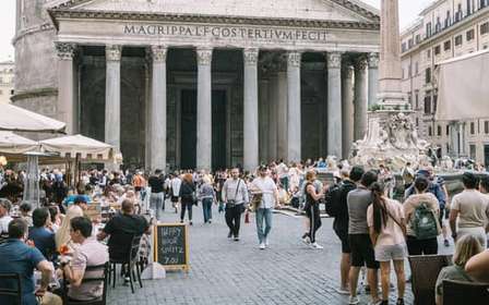 Biglietto Pantheon con audioguida in 13 lingue