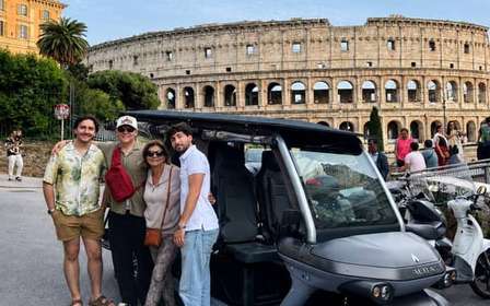 Tour privato in golf cart a Roma, scoperto