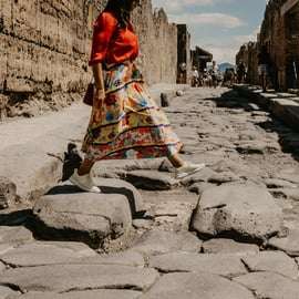 Da Roma: Escursione di un giorno alle rovine di Pompei con il treno ad alta velocità