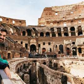 Biglietto Colosseo, Foro e Palatino con app audio