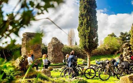 Roma: Tour in bicicletta degli acquedotti della Via Appia e delle catacombe facoltativo