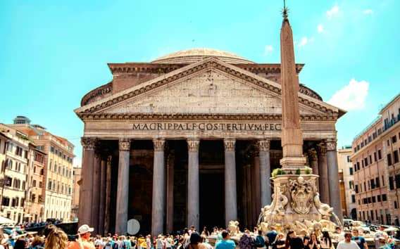 Biglietti Pantheon con audioguida digitale sullo smartphone