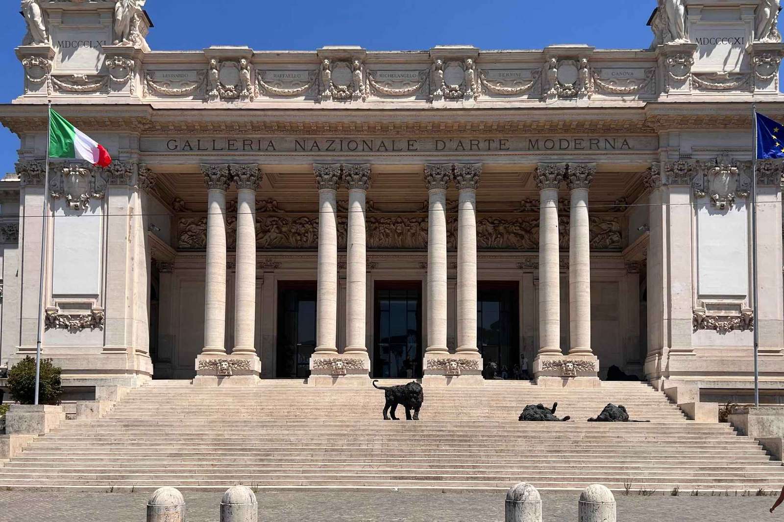 Biglietto per la Galleria Nazionale d'Arte Moderna e audioguida per Roma