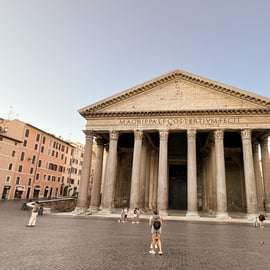 Tour audioguidato del Pantheon con ospitante all'ingresso