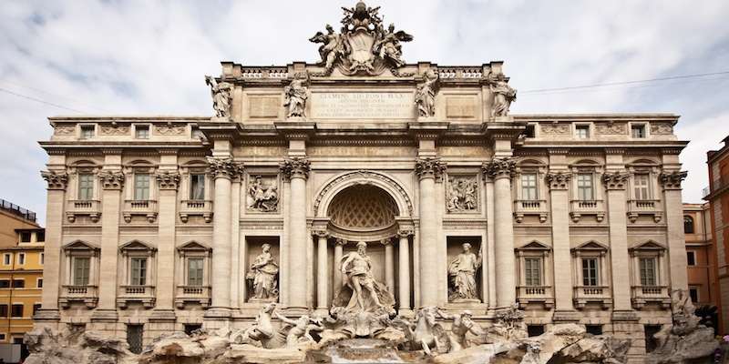 Palazzo Poli - Fontana di Trevi